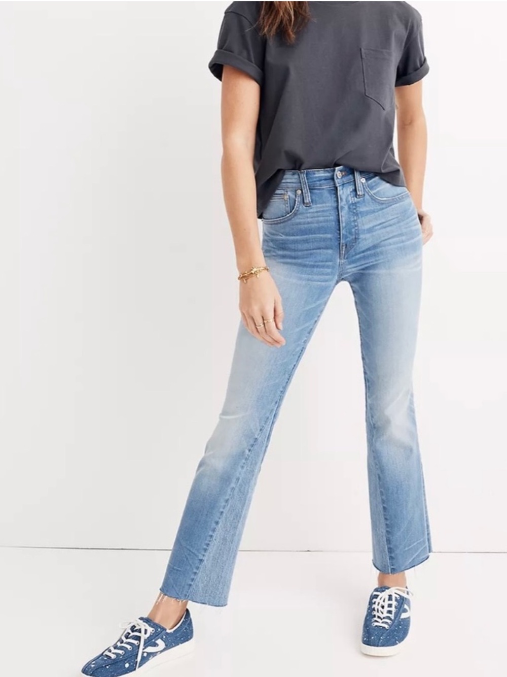 Madewell Cali Denim Boot Cut Inset Edition Size 30